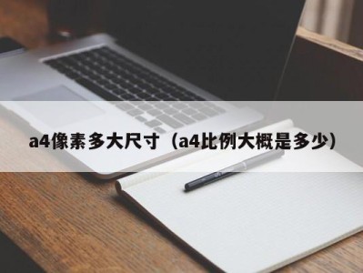 a4像素多大尺寸(a4比例大概是多少)