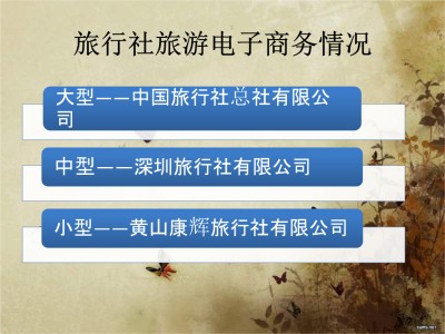 北京湖北专升本:旅游业电子商务的应用有着典型的意义