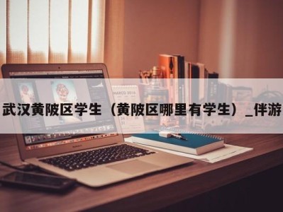 武汉黄陂区学生(黄陂区哪里有学生)_伴游