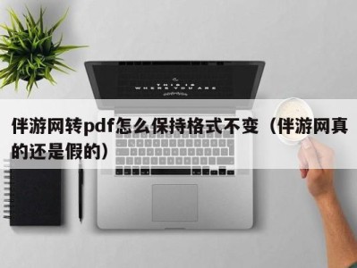 伴游网转pdf怎么保持格式不变(伴游网真的还是假的)